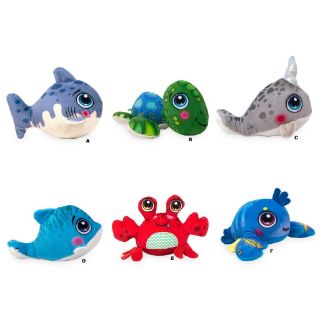 Obrázek z Mořská zvířátka plyš 14cm, 6dr (12) 